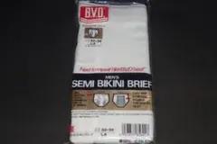 B.V.D.ブリーフ セミビキニ白ＬＡサイズ 未使用品 日本製