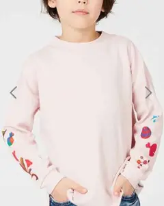 【新品】グラニフ110きんぎょが にげたフライスステッチ長袖Tシャツ