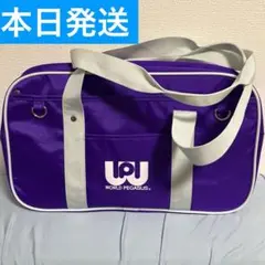 WORLD PEGASUS パープル スクールバッグ スクバ 可愛い ギャル