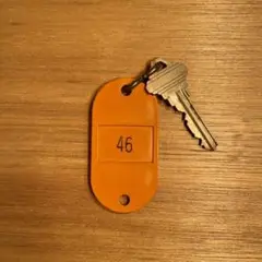 稀少!ヴィンテージ モーテル ホテルキーホルダー USA 当時物