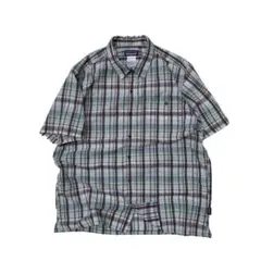 SP15 00s patagonia シアサッカーシャツ ACシャツ L