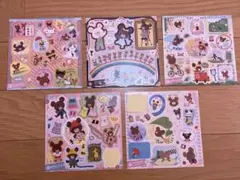 ルルロロ　シール　5枚セット