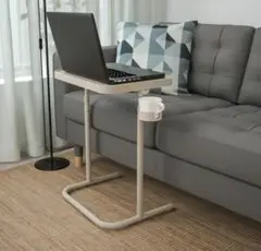 IKEA ビョルコーセン 折りたたみデスク ドリンクホルダー付き