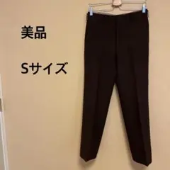 【美品】メンズ/パンツ/茶色/ブラウン/秋冬/無地/シンプル