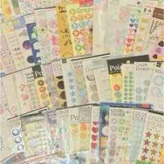 カラーステッカーセット 多様なデザイン