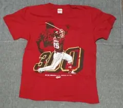 広島カープ　新井貴浩　300号ホームラン記念Tシャツ