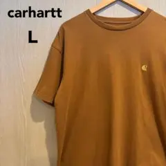 carhartt 半袖Tシャツ　Ｌ　茶色