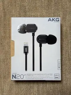 【新品未使用】　AKG N20 LT イヤホン N20 LT | Reference class in-ear headphones with Lightning