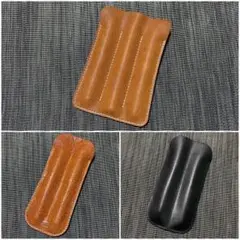 中古 ★ 本革 タンニン鞣し セット ハンドメイド おまけ付