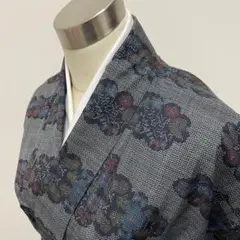 KL2618 大島紬 身丈158cm 着物 正絹