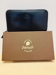 【ペローニ】レザーロングウォレット 長財布