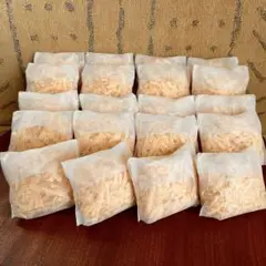 1-2 削りたてをお届けします【20袋】国産 ヒノキチップ　ヒノキおがくず