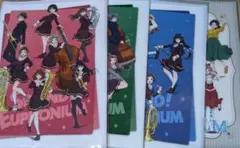 響け！ユーフォニアム３ クリアファイルセット 3年生 2年生 1年生 卒業生