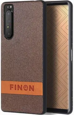 FINON Xperia ケース （ブラウン）
