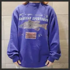 古着 カレッジロゴ ユニバーシティ スウェット トレーナー プリント