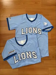 埼玉西武ライオンズ ユニホーム　サマーブルーユニホーム S 、L 2点セット