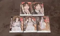 矢久保美緒　個別生写真　5種コンプ　アンダーズラブ　 Under's Love