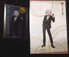 九鬼正宗 刀剣乱舞 大本丸博 十周年 ポストカード箔押しクリアカード