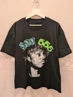 Sp5der ｘJuice Wlrd 999 / logo print tee