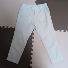 無印良品 サッカー織りテーパードパンツ