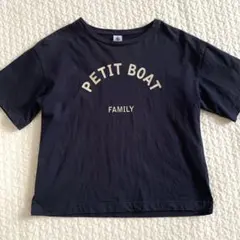 プチバトー　Tシャツ　XS ネイビー