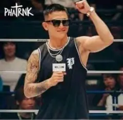 PHATRNK OLD "P" LOGO MESH TANK-TOP