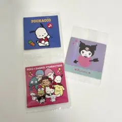 ペコ×サンリオ なかよしシールグミ3枚セット