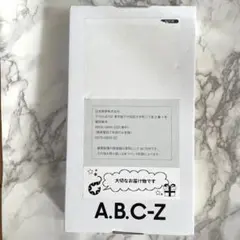 A.B.C-Z 10周年 記念品 ウッドボード