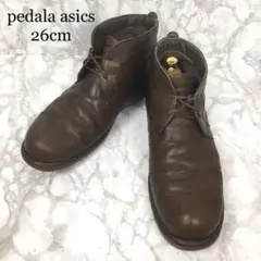 pedala asics ペダラアシックス レザーシューズ 26
