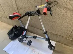 折り畳み式自転車 A-RideX レッドカラー 折り畳み式自転車 A-RideX レッドカラー くぐっ