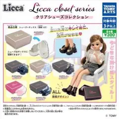 Licca closet series クリアシューズコレクション 全6種まとめ