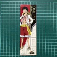 ONE PIECE麦わらストア限定しおり　ルフィ