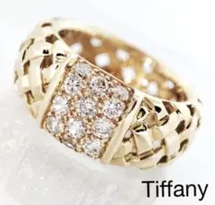 Tiffany ティファニー ヴィンテージ ダイヤ リング YG ジュウル