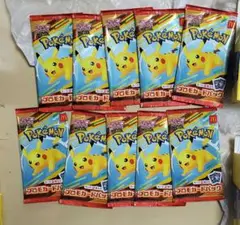 ポケモンカード プロモカード マクドナルド　ハッピーセット 10パック