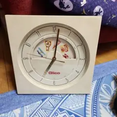 非売品　Glico スナックイラスト掛け時計
