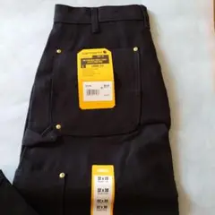 Carhartt カーハート B01 32x30 ダブルニー ワークパンツ 黒