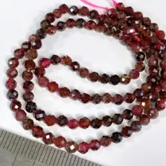 サービス品＊ガーネット＊ラウンドカットa37