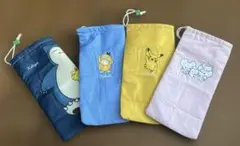 伊藤園 おーいお茶 ポケモン ペットボトルカバー 2024年 4枚セット