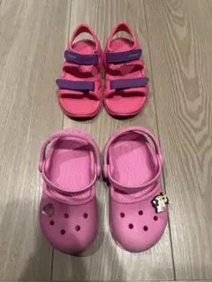 クロックス　サンダル　c7 2足セット