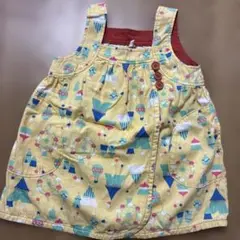 ☆遊園地柄ジャンバースカート☆100センチ
