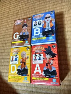 ドラゴンボール アッセンブルコレクション 4体 孫悟空　クリリン　亀仙人　ウパ
