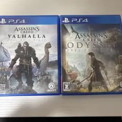 ps4アサシンクリード　オデッセイ　ヴァルハラ2本セット