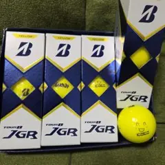 新品ブリヂストン TOUR B JGR イエロー ゴルフボール