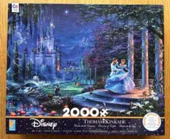 日本未発売!!世界最後の新品未開封在庫!! シンデレラ2000ピースパズル Amazon.co.jp: トーマス・キンケード ディズニー シンデレラが星