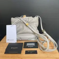 未使用保管品 ザンチェッティ AMLETO PUFFY CROSSBODY