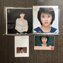 松田聖子 EP盤レコード 瞳はダイアモンド、Rock'n Rouge 2枚セット