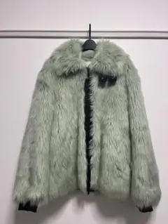 AMBUSH NIKE コラボ ファー ブルゾン ジャケット グリーン