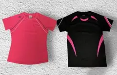 【ミズノ・イグニオ】スポーツTシャツ　レディース　2点セット