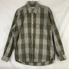 コンバース ネルシャツ カーキ系