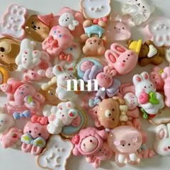 【50個】激安　お買得　デコパーツ　まとめ売りセット(50個入り)　動物セット0